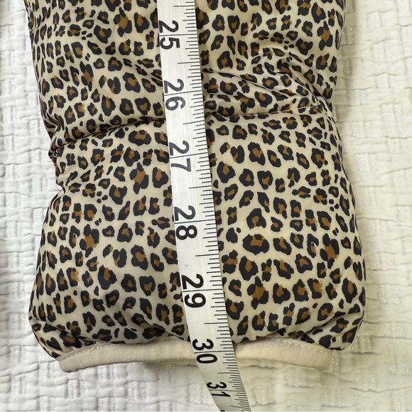 Baby Gap Cold Control Max Puffer One Piece Snowsuit Size 12-24 Months Cheetah - Picture 14 of 16